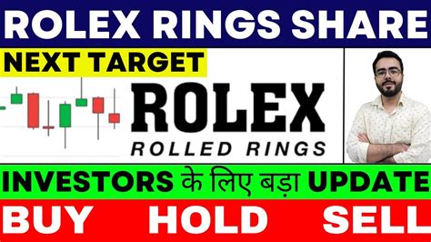 rolex aandelen|Rolex rings share price.